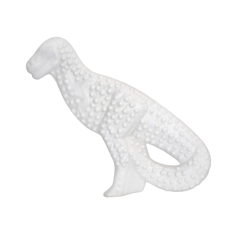 [Australia] - Nylabone Dental Dinosaur Chew Toy Small/Regular - Up to 25 lbs. Chicken Flavor 