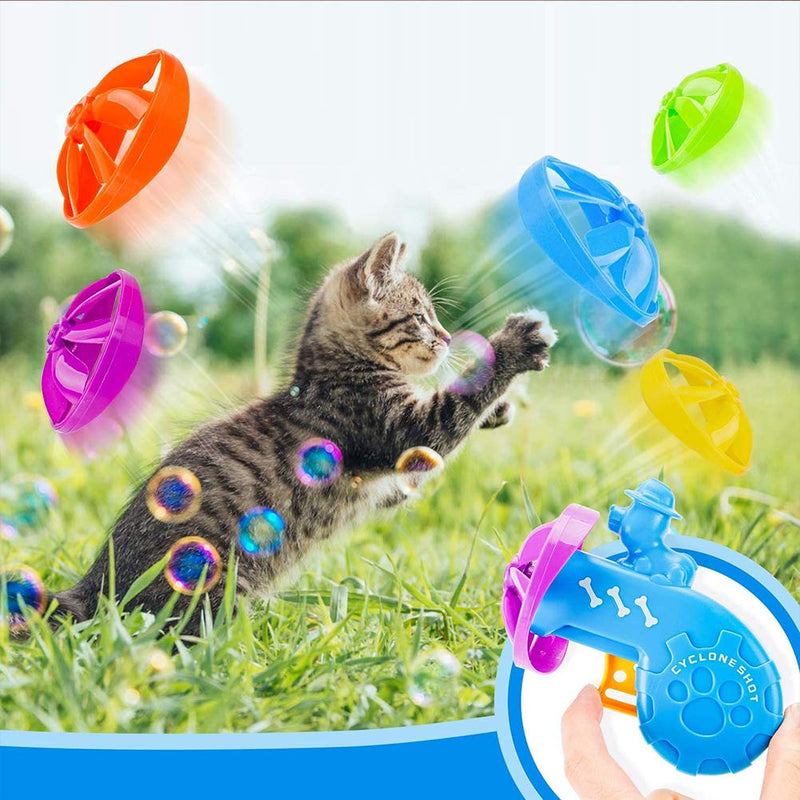 ZSWQ Cat Tracks Down Toy Set Cat Toy Fun Levels of Interactive Play, Colorful Interactive Cat Swatting Chasing Toys,12pcs(Random Color) - PawsPlanet Australia