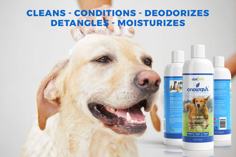 [Australia] - Natural Oatmeal Dog-Shampoo & Conditioner Wash | Veterinary Grade Formula Wash for Dogs Cats & Small animals | Helps Hot Spots | Aloe for Allergies & Sensitive Skin | Relieve Dry, Itchy Skin 