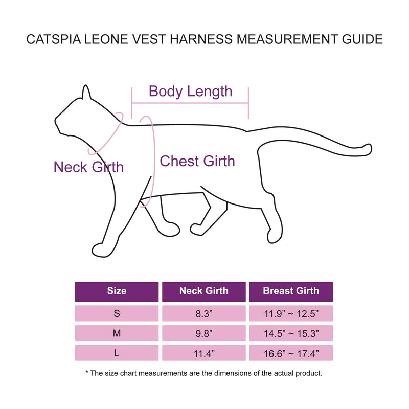 [Australia] - CATSPIA Leone Harness B - Brown - L 