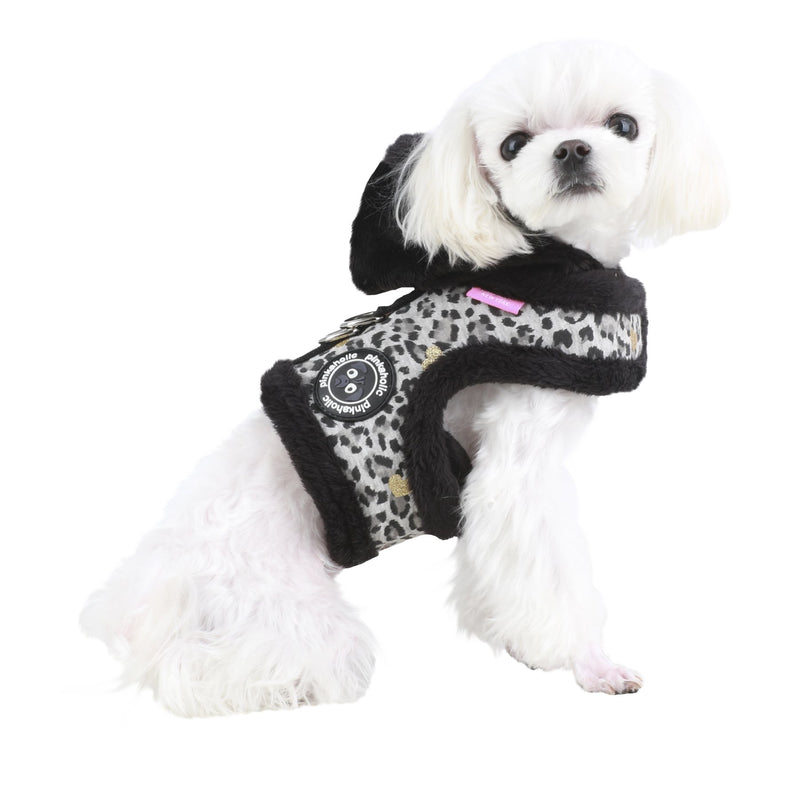 [Australia] - Pinkaholic New York Leo Pug Pinka Harness for Pets, Black, Small 