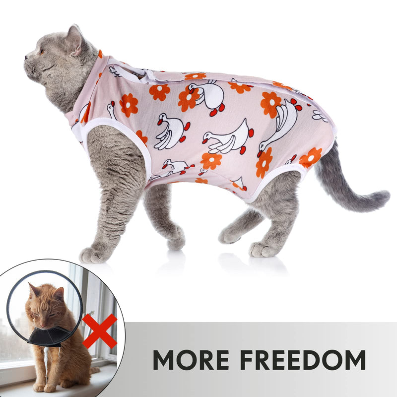 8 Pieces Cat Recovery Suit for Abdominal Wounds Surgical Recovery Suit for Cats Spay or Skin Diseases E-Collar Alternative for Cats Breathable Kittens Recovery Clothes Skin Anti Licking Suit for Dogs - PawsPlanet Australia