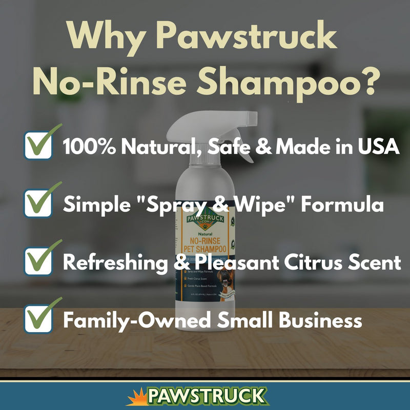 [Australia] - Shampoo for Dogs | Natural & Made in USA | Safe & Effective for Puppies & Pets | Powerful to Clean, Bathe, Freshen, Remove Odors Dry Shampoo 