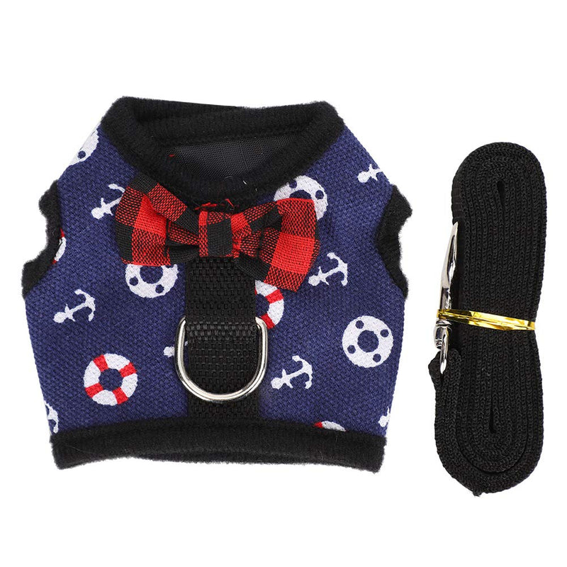 Rabbit Chest Strap Harness Small Animals Vest Strap Pet Pet Harness Harness Hamster Harness for Small Animals Rabbits Hamsters Cats (S) S - PawsPlanet Australia