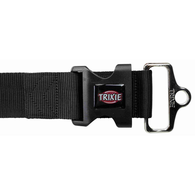 Trixie 1999401 Premium Collar, L-XXL 55-80 cm/50 mm, Black - PawsPlanet Australia