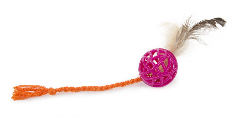 [Australia] - SmartyKat Catnip and Feather Cat Toys Feather Chase 