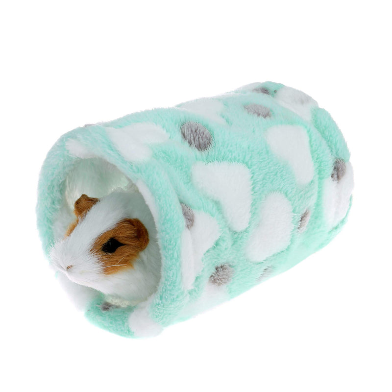 Mogoko Fleece Rat Hammock and Hideout Tunnel Set, 3 Tier Hanging Bed and Tubes for Guinea Pigs Hamster Ferret Chinchilla Cage Small Animals Green - PawsPlanet Australia