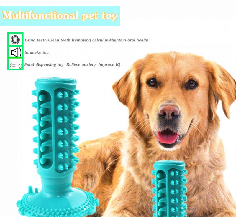 Dog Toy Set Dog Chew Toy Squeak Toys for Dogs Indestructible Dog Toothbrush Toy Dog Puzzle Toy Set Interactive Dog Toys Suitable for Small and Medium Dogs 3 Pack Blue - PawsPlanet Australia