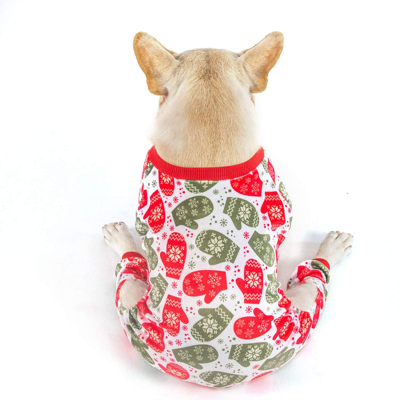 CuteBone Christmas Dog Pajamas for Small Dogs Shirts, 2 Pack, 2SY10XS X-Small 1#Christmas(Pack of 2) - PawsPlanet Australia