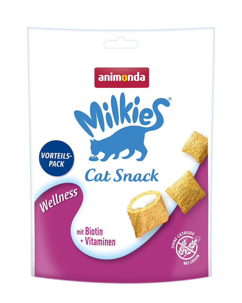 animonda Milkies Wellness, grain-free crunchy pillows for cats, cat snack, 6 x 120 g - PawsPlanet Australia