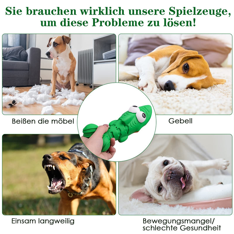 Dog toy, robust dog toy, food dispenser, interactive toy, dental care, bite-resistant, natural rubber, activity for every breed of dog, for indestructible chewing dog toy green B-green - PawsPlanet Australia