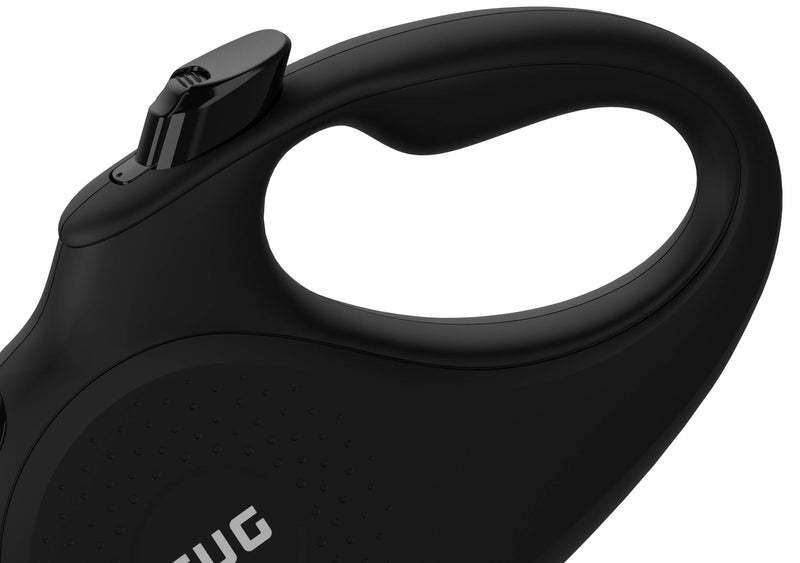 [Australia] - TUG 360° Tangle-Free Black Retractable Dog Leash Small 