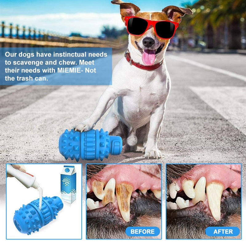 Dog Toys for Aggressive Chewers Large Breed, Squeaky Dog Toys for Medium Large Dogs, Indestructible Durable Tough Dog Chew Toys Blue - PawsPlanet Australia