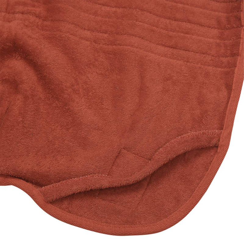 Morezi Pet towel microfibre dog bath robe anxiety relief jacket vest design keep calm wrap vest fit for dachshunds - Brown - XL X-Large(Back: 46-51cm) - PawsPlanet Australia