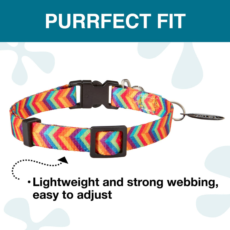 Max & Molly Urban Pets Smart ID Cat Collar - Summertime - 1 Size - PawsPlanet Australia