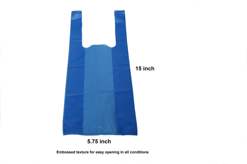 [Australia] - Originalpetbags Easy Open & Easy tie-Handle 15" Long, Strong Leak-Proof Poop Bags, Dog Waste Bags, Made in USA (not on Rolls) 200 Easy Open Bags Blue 