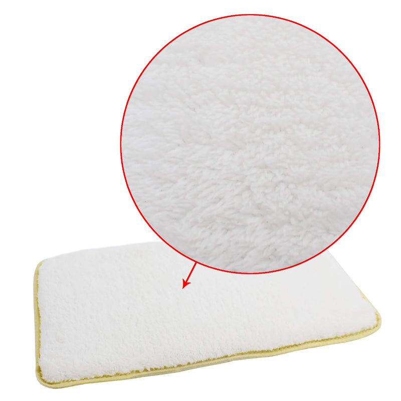 Pet Kennel Pads Pack of 2 Soft Replacement Inserts for Pet Travel Carriers & Pet Beds Highly Absorbent Liners for Sleeping & Traveling Washable Padded Covers for Cats & Dogs (White 2 Pack) - PawsPlanet Australia