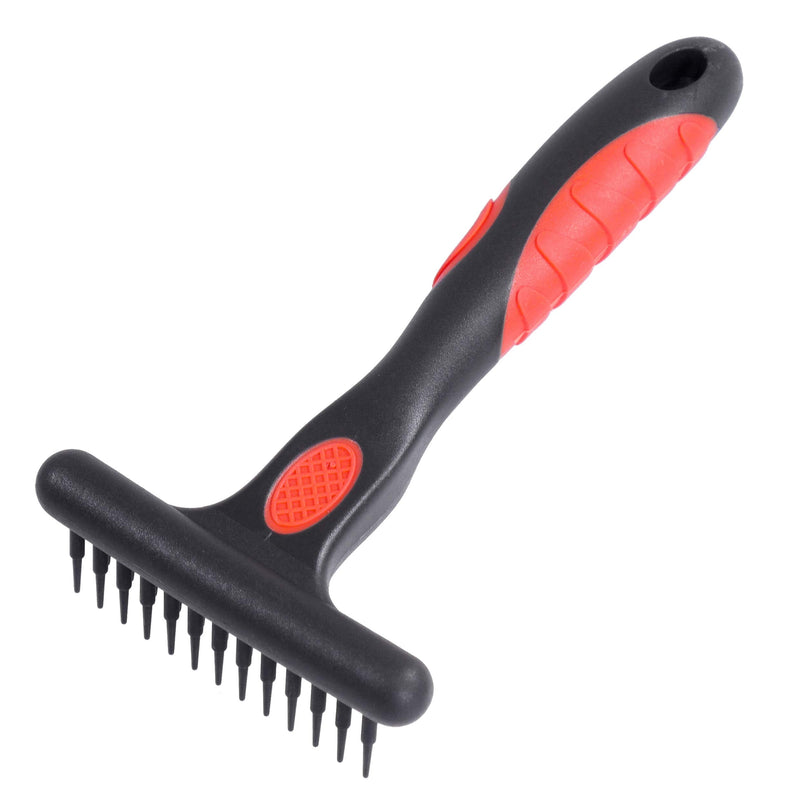 Rosewood Soft Protection Salon Grooming Undercoat Rake Comb, Small - PawsPlanet Australia