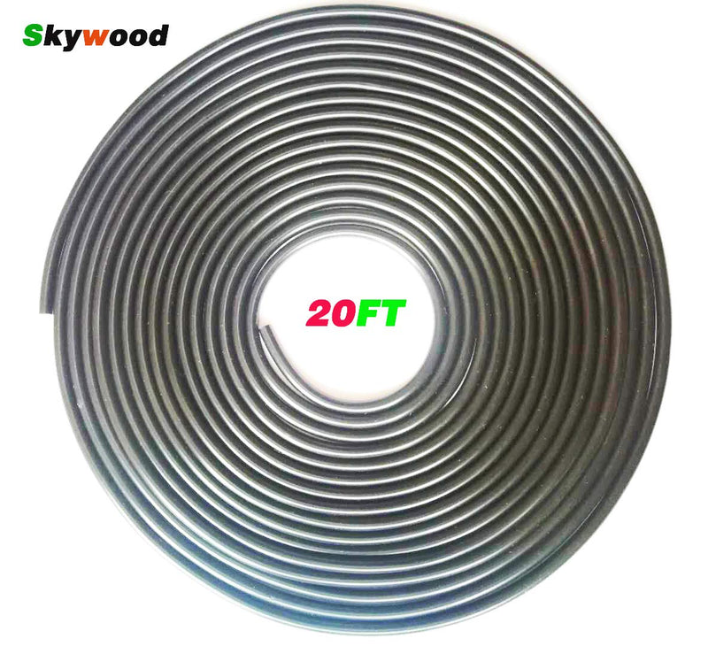 [Australia] - Skywood Aquarium Air Tubing 3/16-Inch，20-FT Flexible for Aquariums, Terrariums, and Hydroponics（Black） 