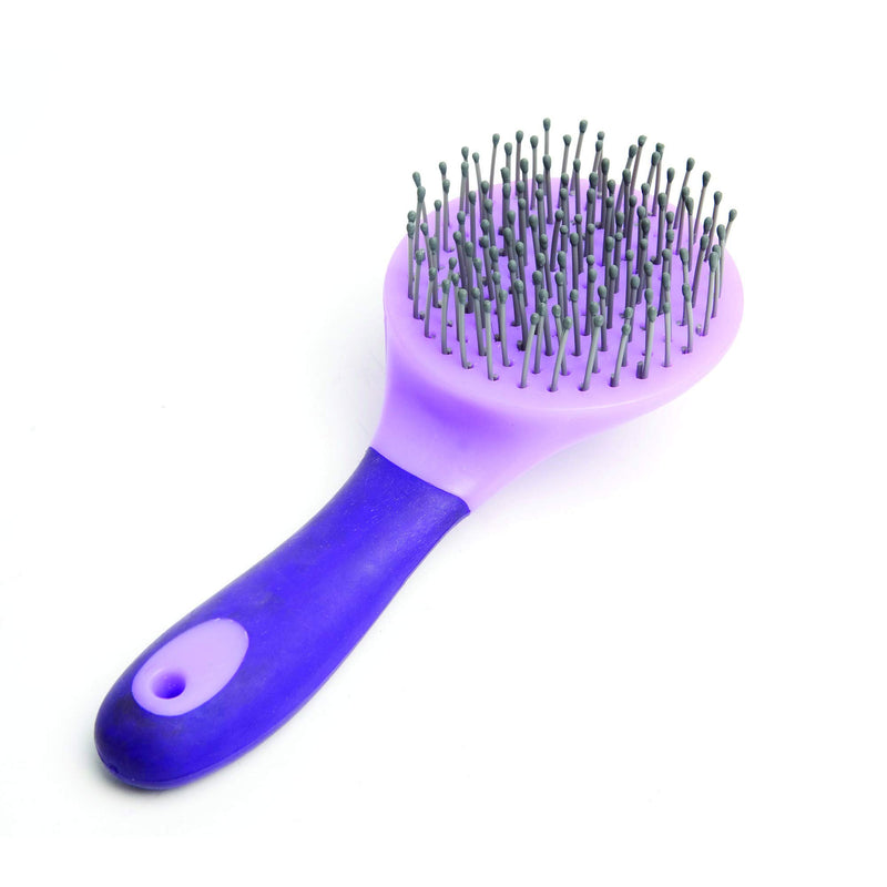 Roma Soft Touch Mane and Tail Brush Blue - PawsPlanet Australia