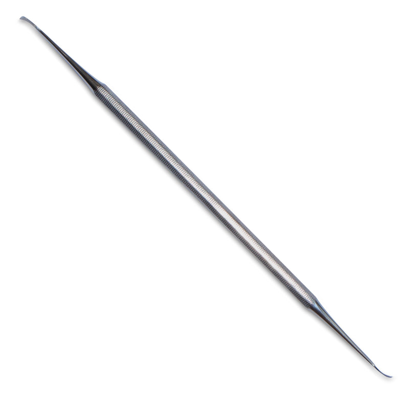 Mars Stainless Steel Tooth Scaler for Dogs and Cats, Double Ended, Professional/Surgical Grade with Curved End - PawsPlanet Australia