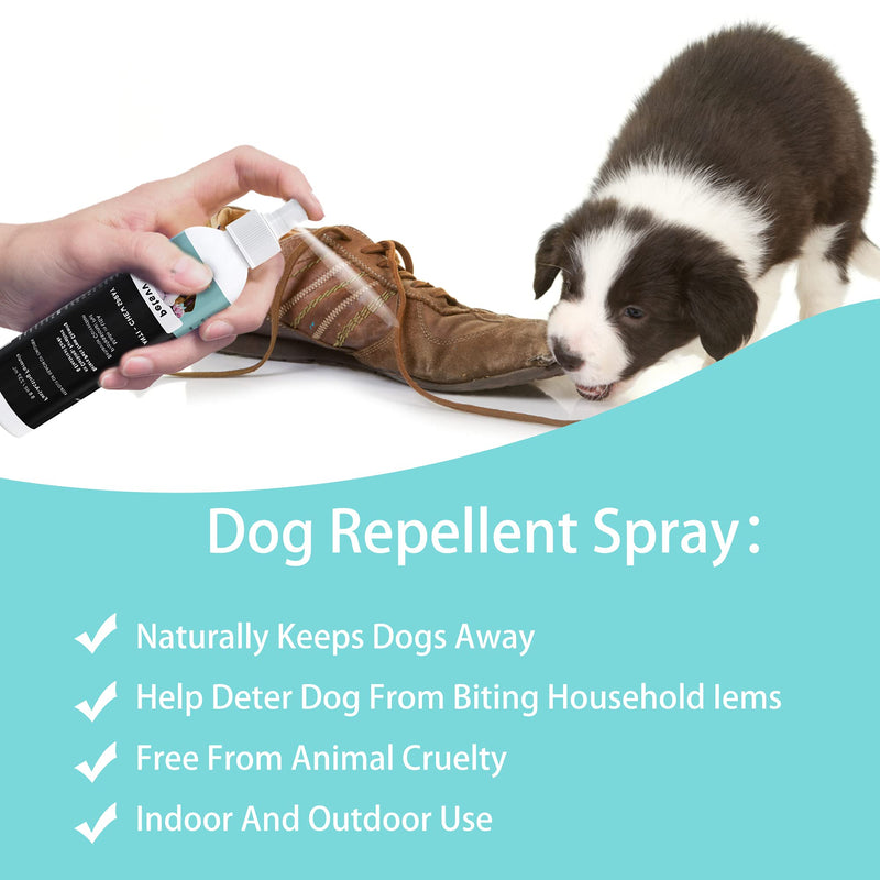 No Chew Spray for Dogs, Anti Chew Spray for Dogs, Bitter Dog Deterrent Spray to Stop Chewing, Protect Household Items & Plants - PawsPlanet Australia