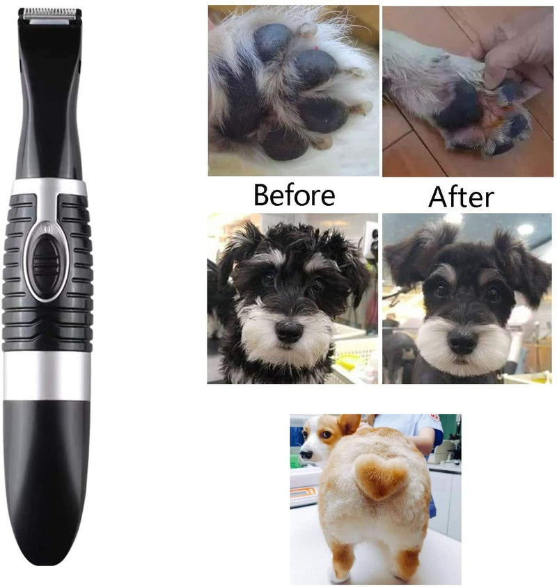 Dog Clippers, Cordless Cat and Small Dogs Clipper, Low Noise Electric Pet Trimmer, Dog Grooming Clippers for Trimming The Hair Around Paws, Eyes, Ears, Face, Rump … Black - PawsPlanet Australia