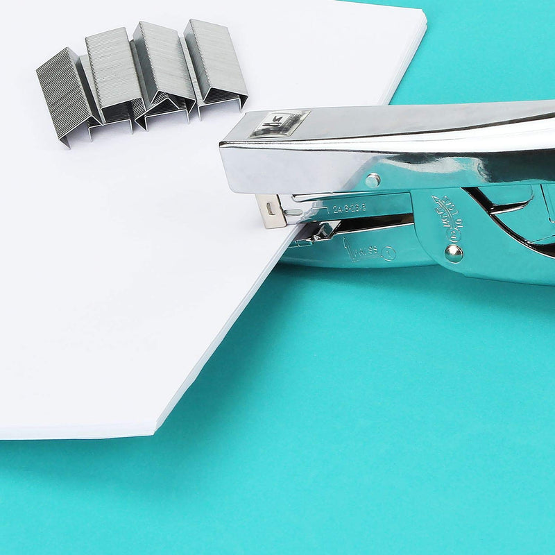ASelected stapler metal stapler with 3000 staples stapler office stapler 24/6 for home, school, warehouse, handmade, no jams - PawsPlanet Australia