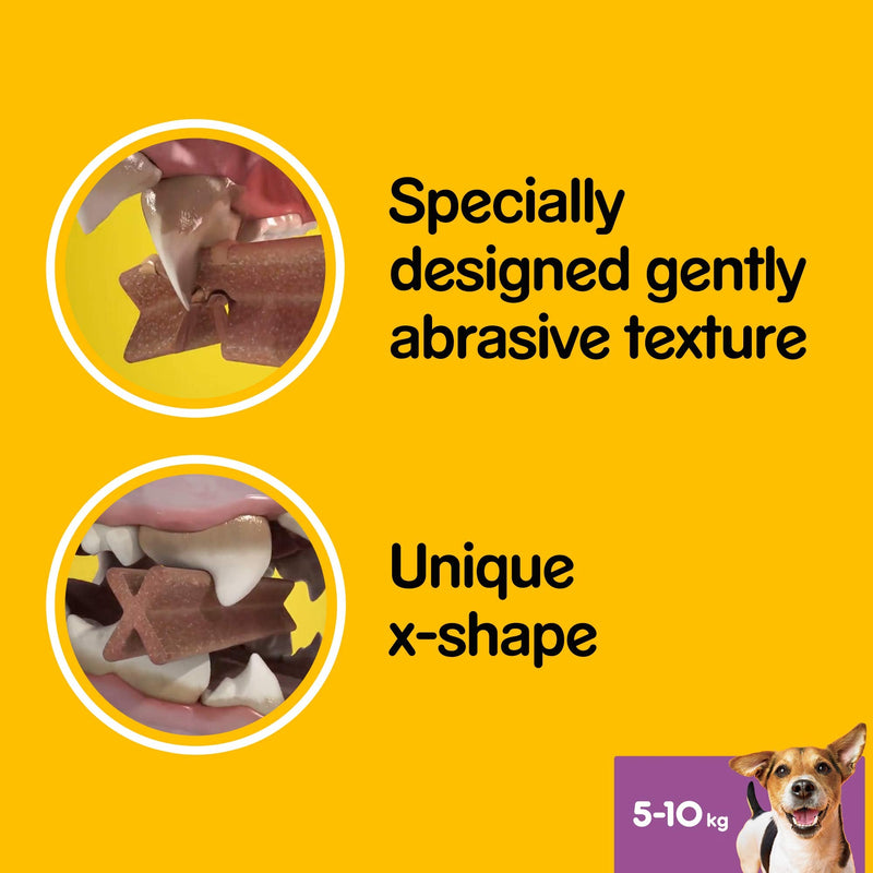 Pedigree Dentastix, Daily Dental Care Chews for Small Dogs 5-10 kg, 28 Sticks - PawsPlanet Australia