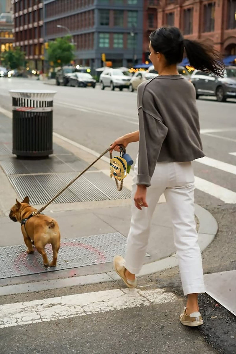 Small Treat Pouch Dog Treat Bag Dog Bags Dispenser Dog Waste Bag Dispenser for Leash Portable Walking Bags Poop Bag Holder Army Green - PawsPlanet Australia