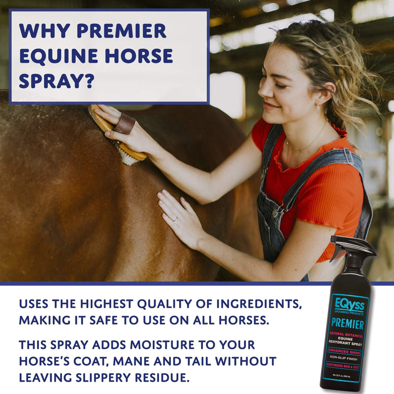 [Australia] - Eqyss Premier Equine Spray - Coat, Mane, and Tail Moisturizer 32 oz. 