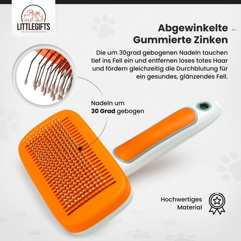 Little Gifts Cat Brush Dog Brush Long Hair Short Hair Animal Hair Remover Animal Hair Brush Cats Dogs Brush - PawsPlanet Australia