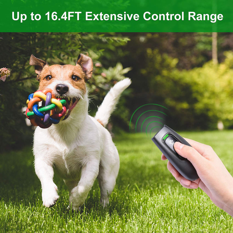 Anti Barking Control Device, 16.4 Feet Handheld Ultrasonic Dog Bark Deterrent, Safe Stop Barking Training Device for Small Medium and Large Dogs - PawsPlanet Australia