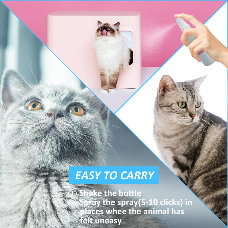 Advanllent Pheromone Calming Cat Spray (60ML) | A Solution Recommended by a Veterinarian | Help Relieve Anxiety Caused by Stress, Travel, Noise, etc. - PawsPlanet Australia