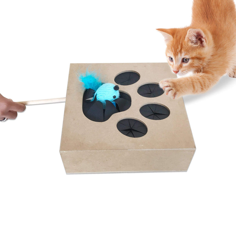 [Australia] - Hugs Pet Products Whack-A-Mouse Cat Toy 