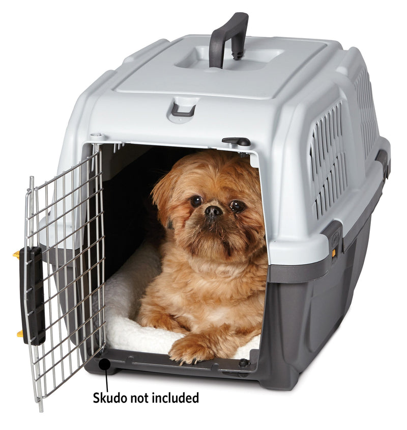 [Australia] - Pet Carrier Pet Bed in Fleece | Machine Washable by MidWest 24" White 