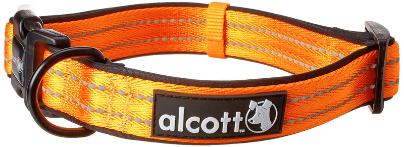 [Australia] - Alcott Adventure Pet Collar Large Neon Orange 