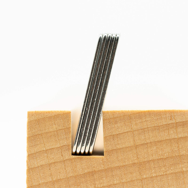 Rectangle Engraving Blanks Stamping Blanks Stainless Steel Blank Tags with Key Rings 25 Pack - PawsPlanet Australia