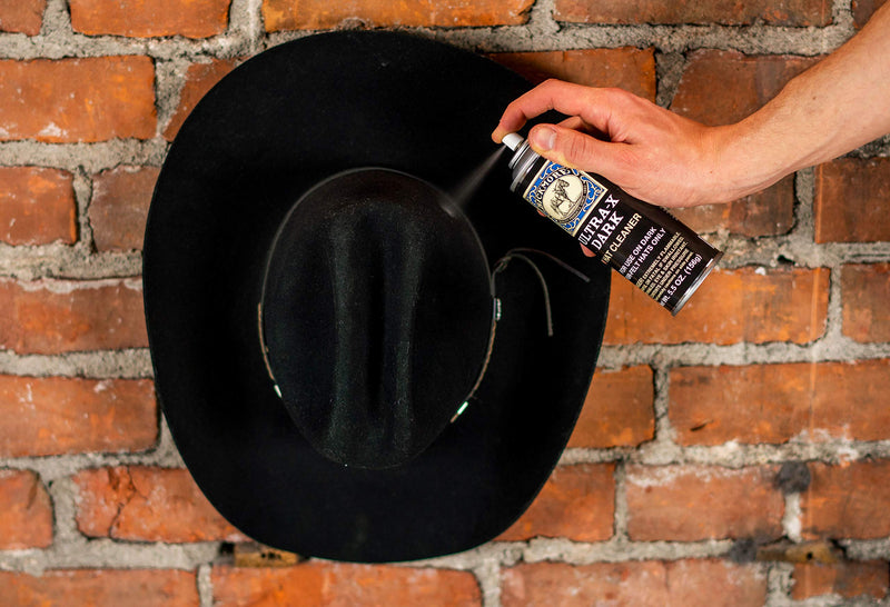 Bickmore Ultra X Dark Hat Cleaner | Remove Dirt, Dust, Fingerprints & Sweat Stains - Great for Fur - Felt Cowboy Hats, Baseball Hats, Fedoras, Sun Hats & More Dark Hats 5.5 Ounce (Pack of 1) - PawsPlanet Australia