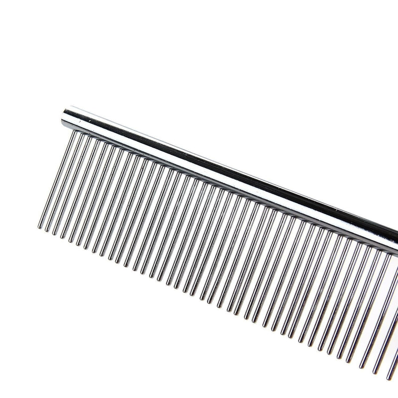 Paor Dog Comb Pet Grooming Stainless Steel Lightweight Brush Cat Comb - PawsPlanet Australia