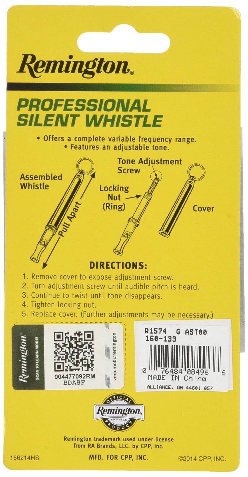 Remington Brand Professional Silent Dog Whistle - PawsPlanet Australia