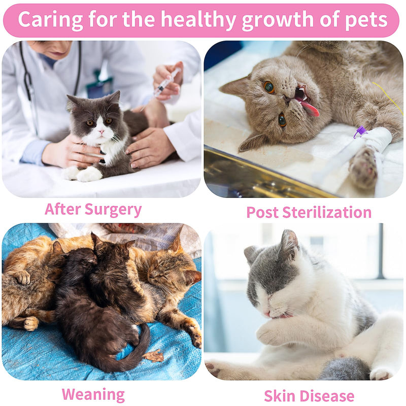 cobee Professional Cat Recovery Suit for Abdominal Wounds or Skin Diseases, Cat Surgery Recovery Suit Soft E Collar Cone Alternative Cat Onesie for Cats (Pink, Size M) - PawsPlanet Australia