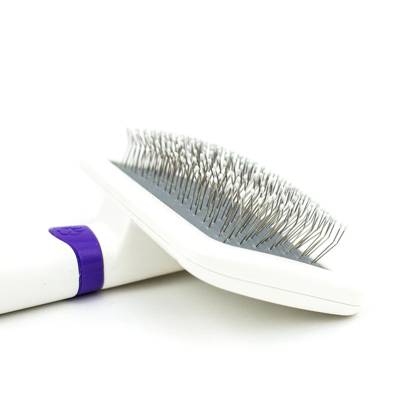 [Australia] - Smalldog Official, Sensitive Skin Gentle Dog Brush, for Small and Toy Breed Dogs to Remove Loose Hair, Mats, Dirt, Stickers, Detangling – Pain Free Grooming 