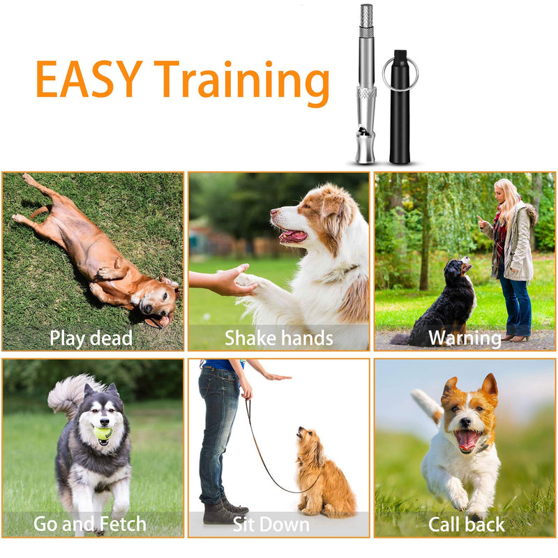 FANZ Ultrasonic Dog Whistle, Adjustable Pitch Silent Dog Whistle for Recall, Stop Barking, Dog Training 1*Original Whistle - PawsPlanet Australia