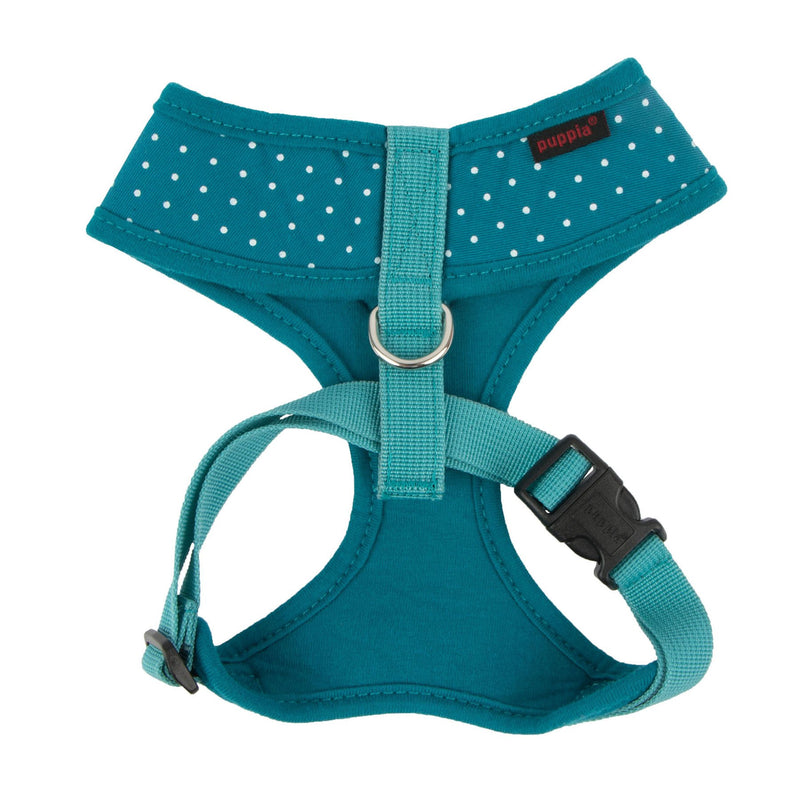 [Australia] - Puppia PARA-HA1529-NY-L Navy Dotty Harness II A Pet-Vest-Harnesses Teal Large Puppia Dotty Harness II A 