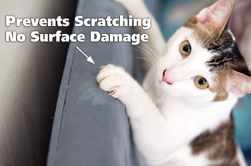 [Australia] - Cat Training Tape - Prevent Scratching | Clear Double Sided Tape | Furniture Protector & Scratch Deterrent | Sticky Double Sided Pet Repellant | Safe for Wood Furniture, Leather Sofas & Couches 