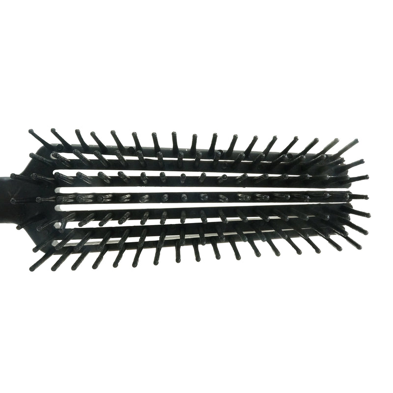 [Australia] - SXYH 2pcs Black Horse Pet Detangler Plastic Comb for Long Tail Mane Forky Comb 