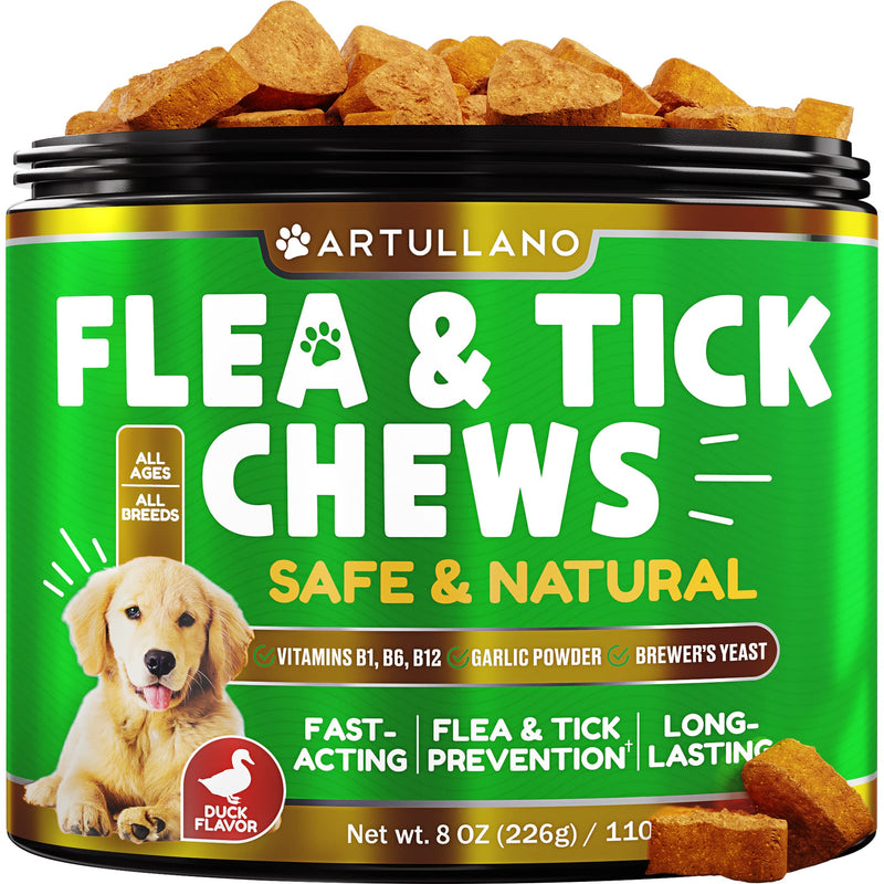 Flea Bites for Dogs - Made with Natural Ingredients - Vet Developed - Soft Chews - PawsPlanet Australia