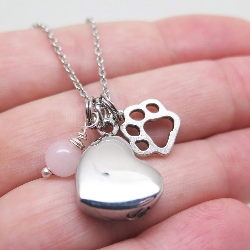 Dog Cat Cremation Jewellery Urn for Ashes - PawsPlanet Australia