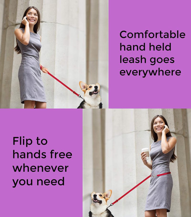 [Australia] - Flipleash Extra Tough Convertible Wrist Leash or Hands Free 6ft Red 